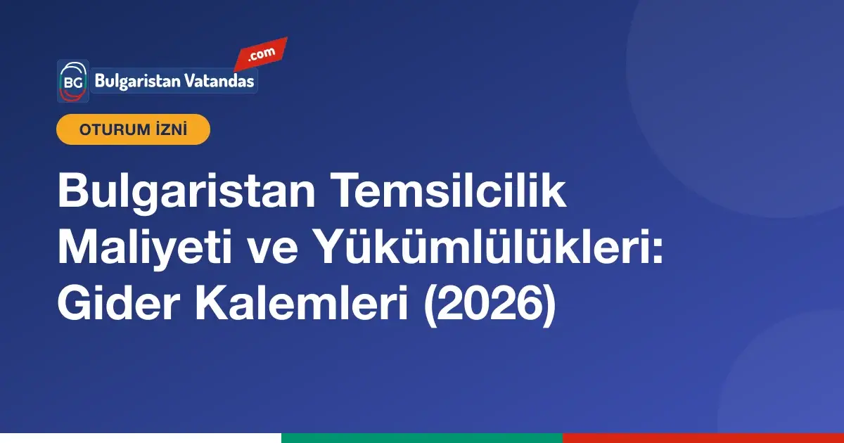 Ticari temsilcilik maliyeti ve yükümlülükleri